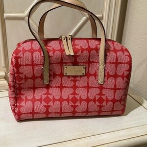 Kate Spade bowler style leather bag